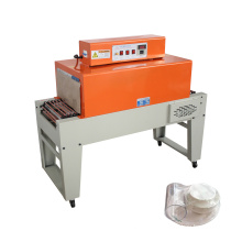 Semi-auto BS-4020 automatic plastic pet bottle heat pvc shrink film sleeve tunnel wrapping packing machine